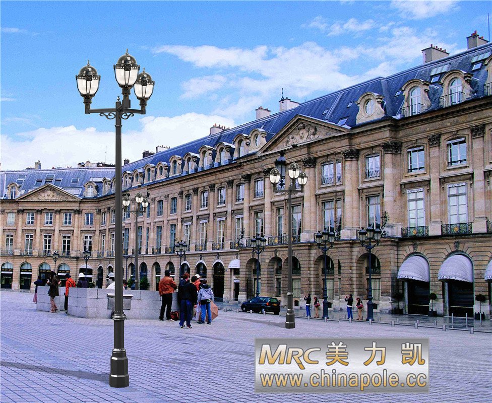 Aluminum Lighting Column M-JF 03